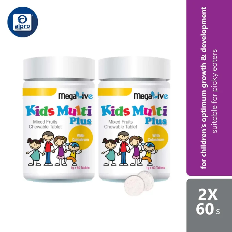 Megalive Kids Multi Plus 2x60s | Support Immune System