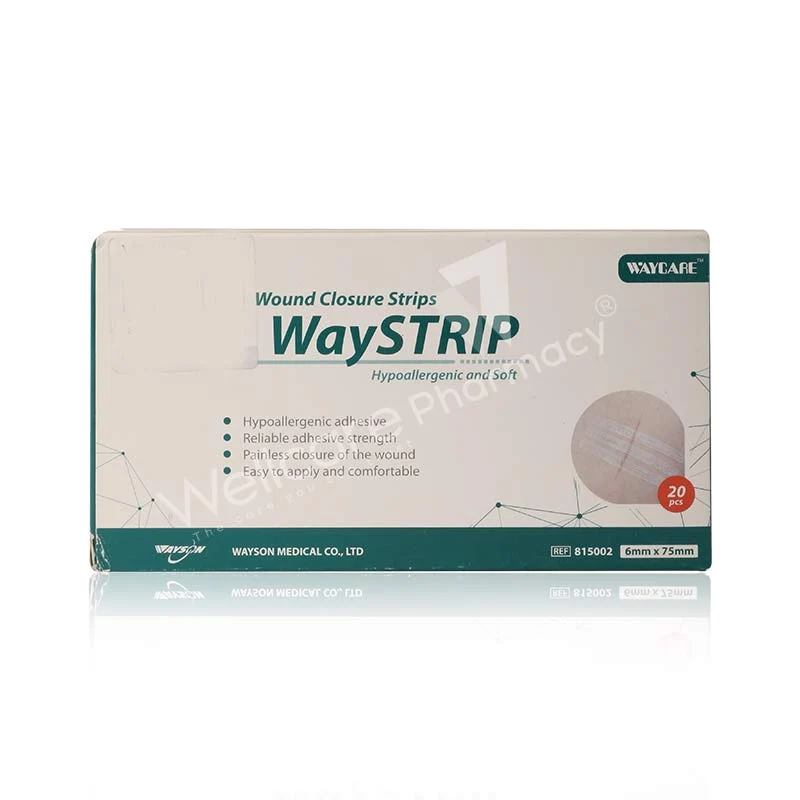 Waycare Skin Closure Strip 6x75 Mm 20'S