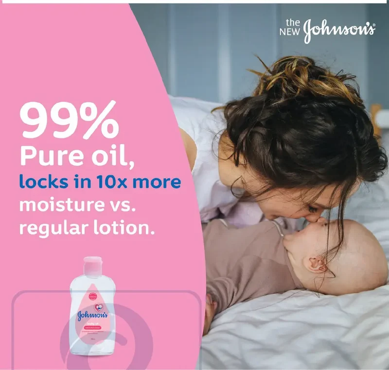 Johnsons Baby Oil 125ml