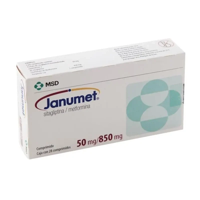 *JANUMET 50/850MG 7S