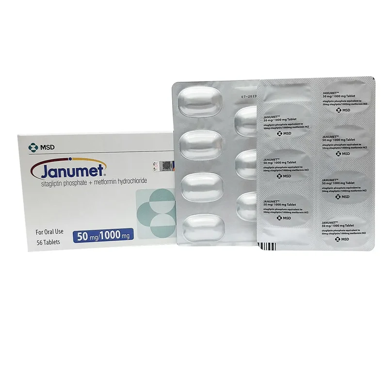 *JANUMET 50/1000MG 7S