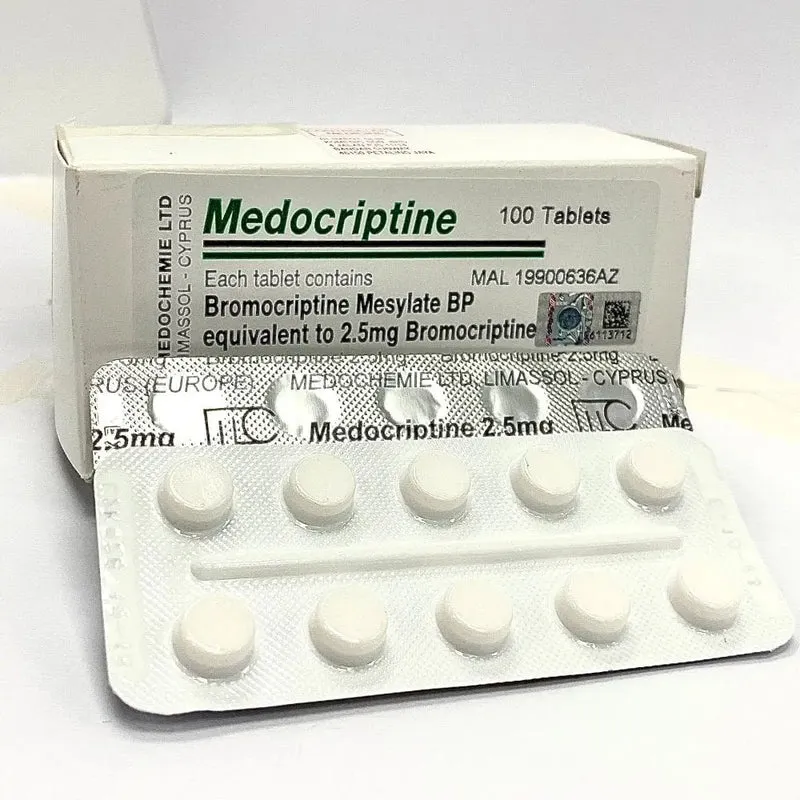 MEDOCRIPTINE 2.5MG 10S