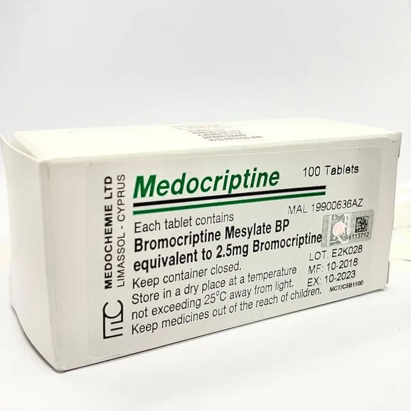 MEDOCRIPTINE 2.5MG 10X10S