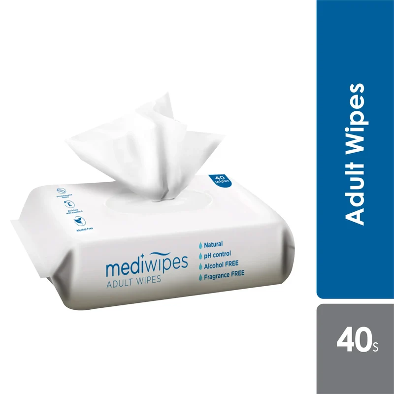 Mediwipes Adult Wipes 40s | Soft & Gentle