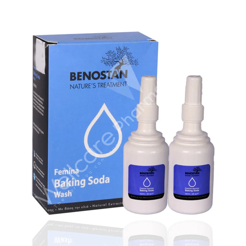 Benostan Baking Soda Fem Douch 150mlx2'S
