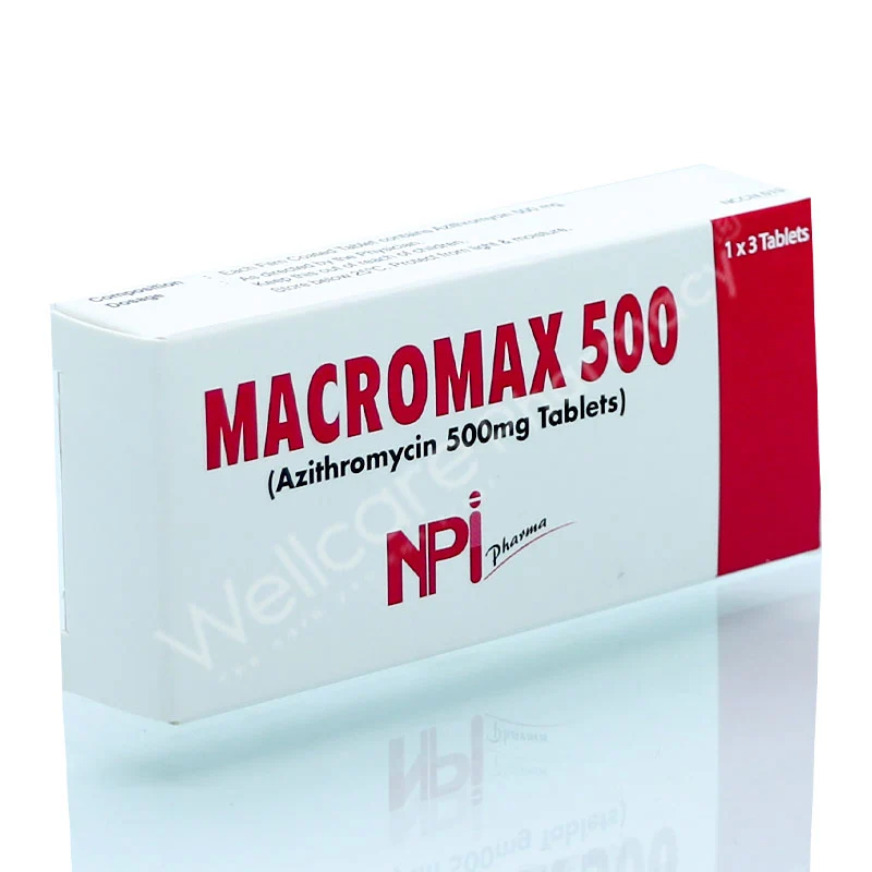 Macromax 500mg Tablet 3'S