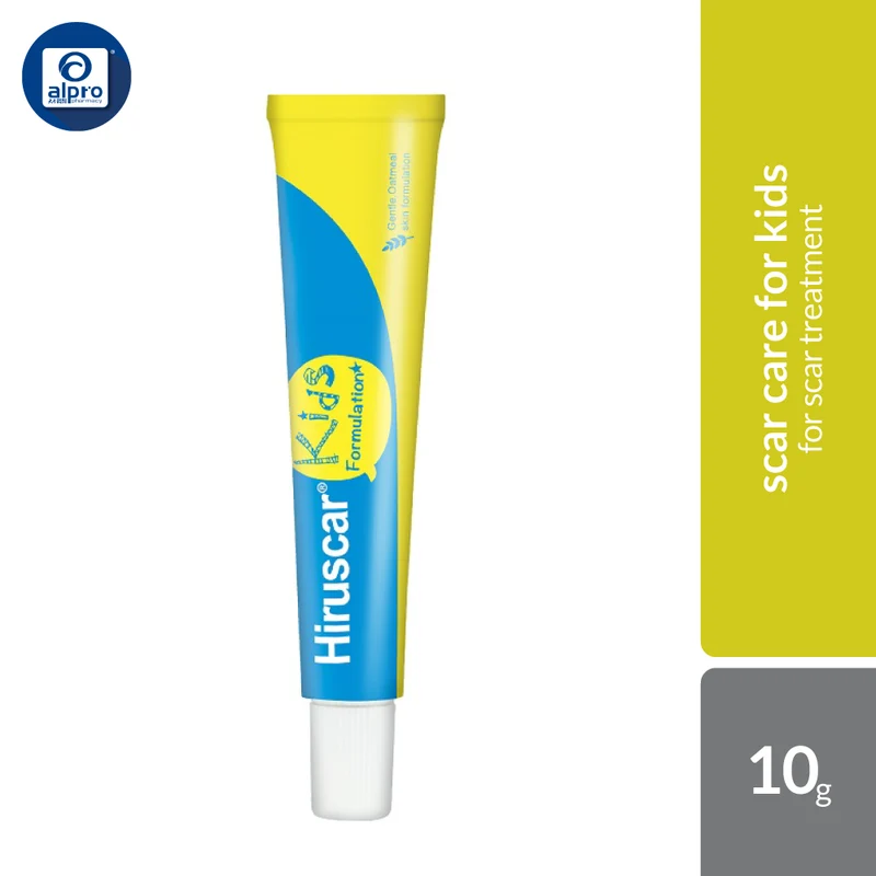 Hiruscar Kids Formulation Skin Gel 10g | Reduce Dark Marks