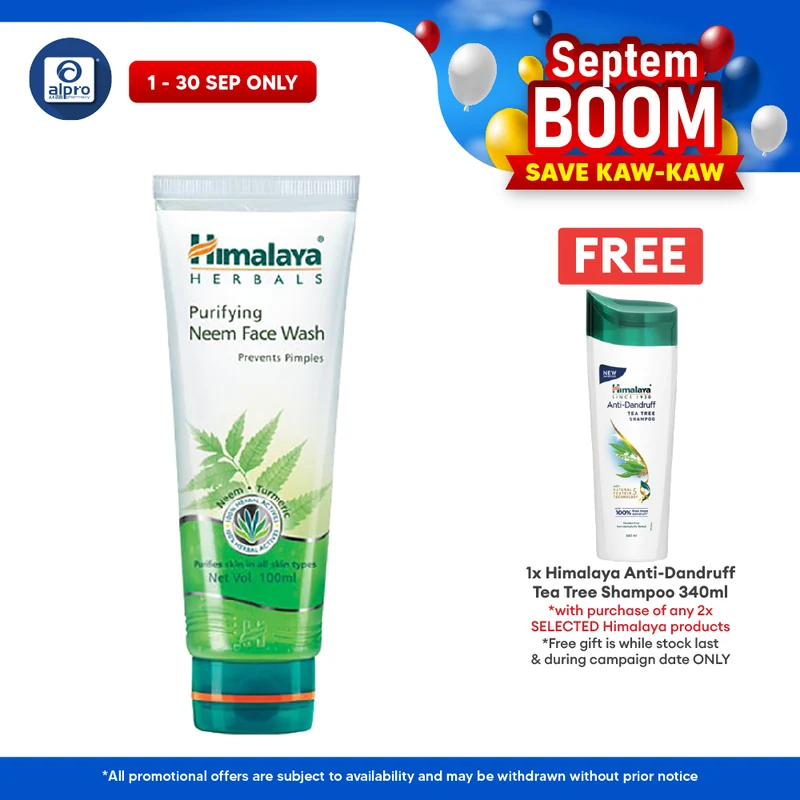 Himalaya Purifying Neem Face Wash 100ml