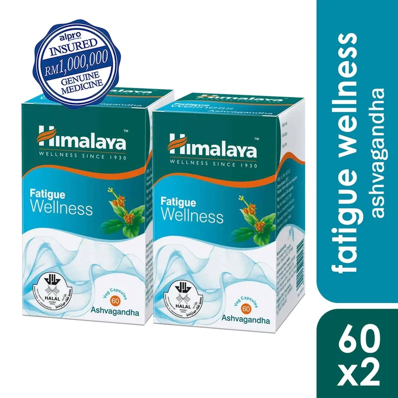 Himalaya Ashvagandha (fatigue Wellness) 2x60s