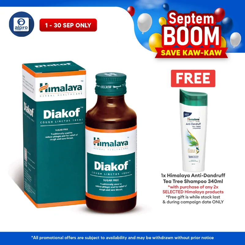 Himalaya Diakof Cough Linctus 100ml