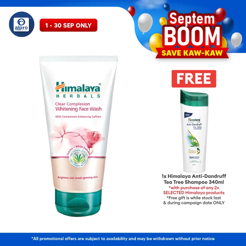 Himalaya Complexion Whitening Face Wash 150ml