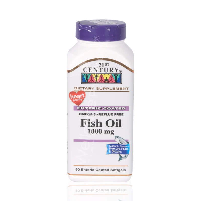 21st Century Fish Oil 1000mg Softgel 90'S