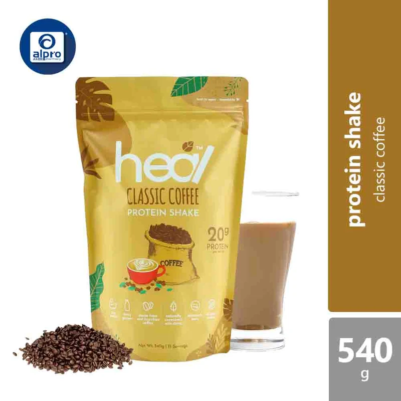 Heal Classic Coffee Protein Shake 540g