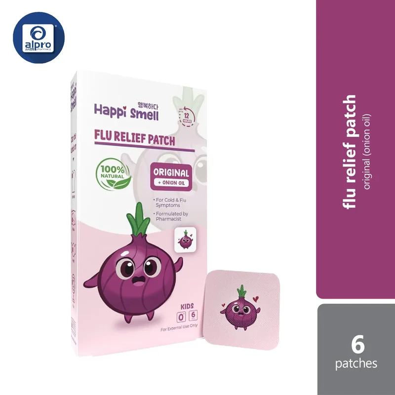 Happi Smell Onion Patch 6s | Relieve Allergic Symptoms