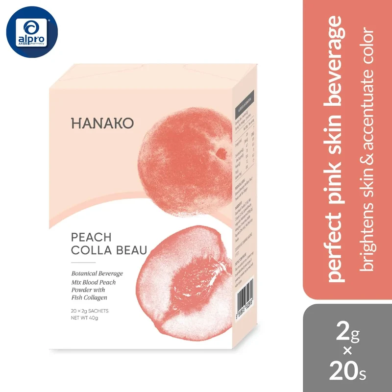 Hanako Peach Colla Beau 20s | Brightens Skin & Accentuate Color