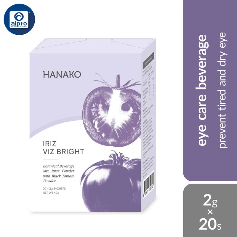 Hanako Iriz Viz Bright 20s | Prevent Tired & Dry Eye