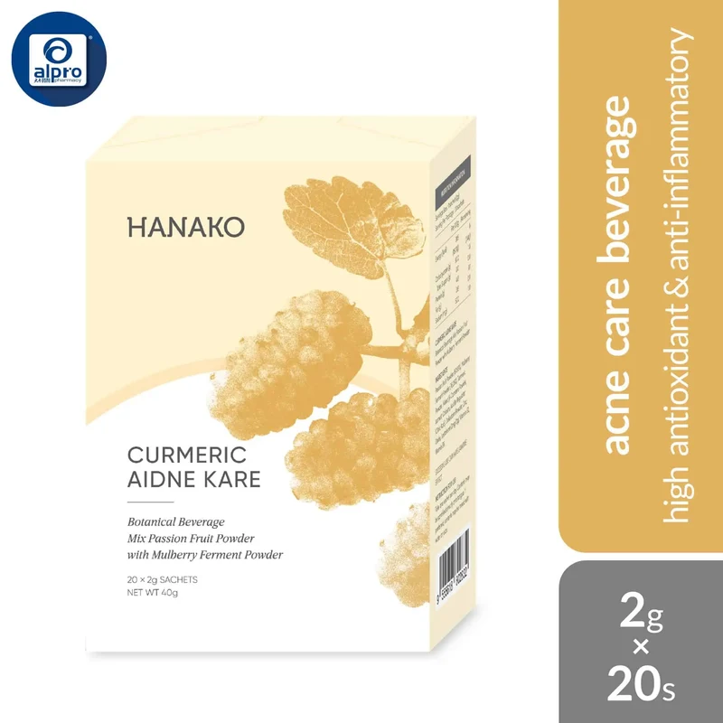 Hanako Curmeric Aidne Kare 20s | High Antioxidant & Anti-Inflammatory