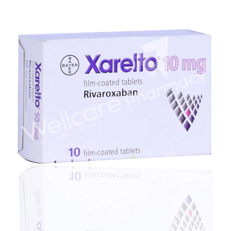 Xarelto 10mg Tablets 10'S