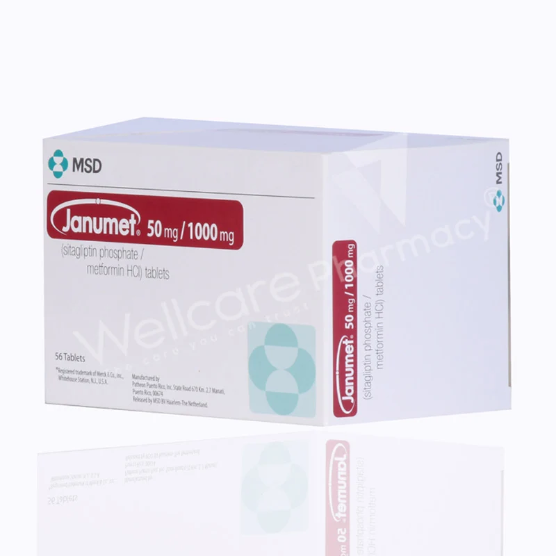 Janumet 50/1000mg Tablets 56'S