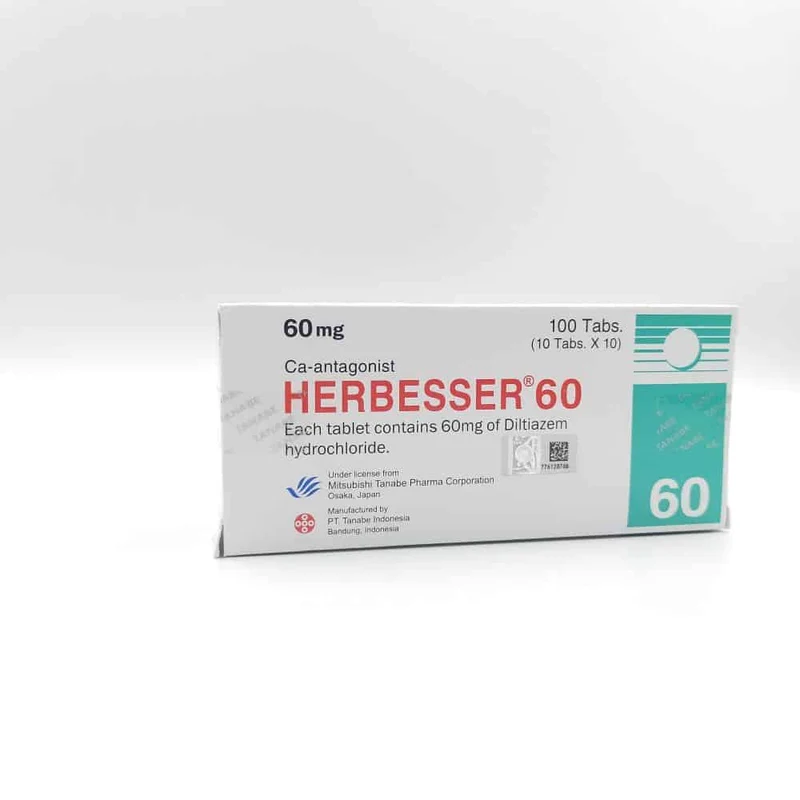 HERBESSER 60MG 10X10S
