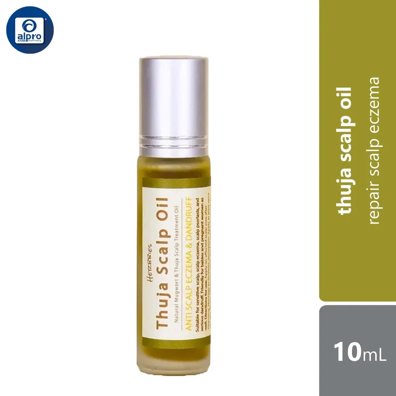 Herbbies Thuja Scalp Oil 10mL | Repair Scalp Eczema