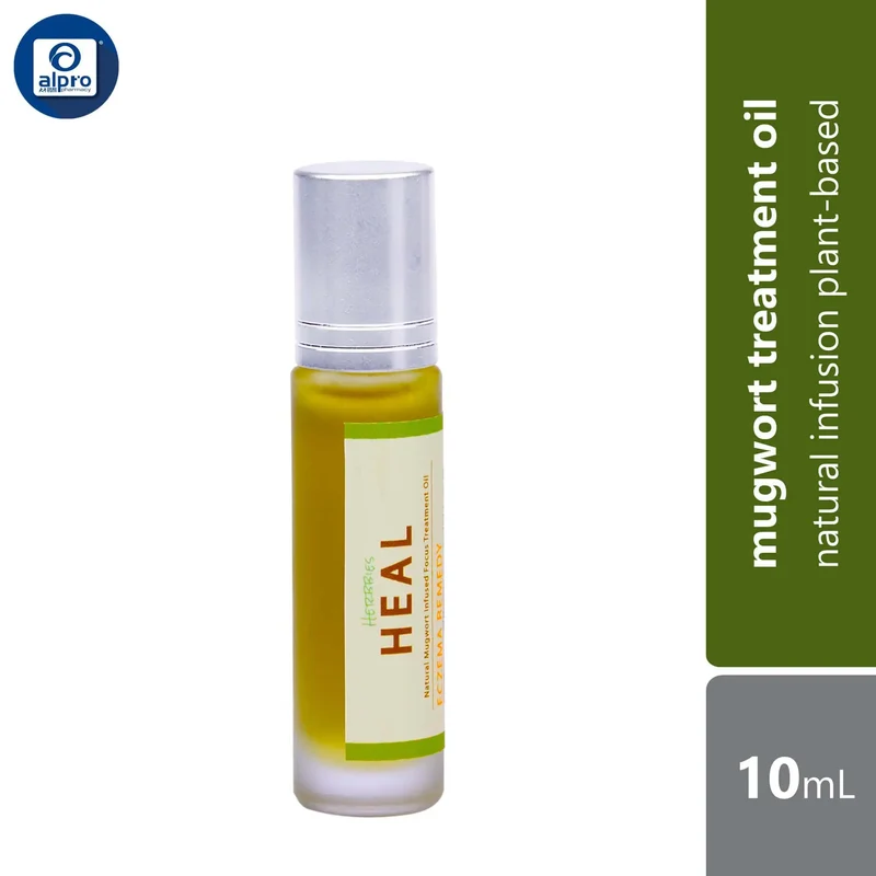 Herbbies Heal Treatment Focus Oil 10mL | Natural Infusion Plant-Based