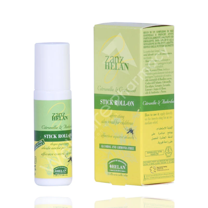 Zanz Helan Roll On Stick After Sting (Mosquito) 15ml