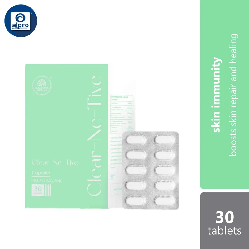 Healiving Supplies Clear-Ne-Tive Capsules (30s) | Proferrin® Lactoferrin