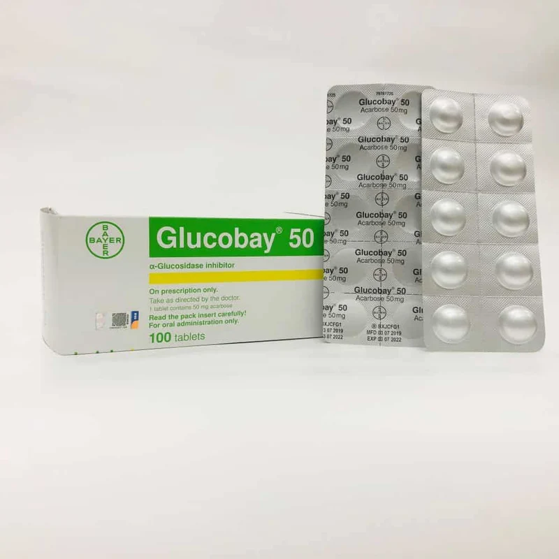 GLUCOBAY 50MG 10S