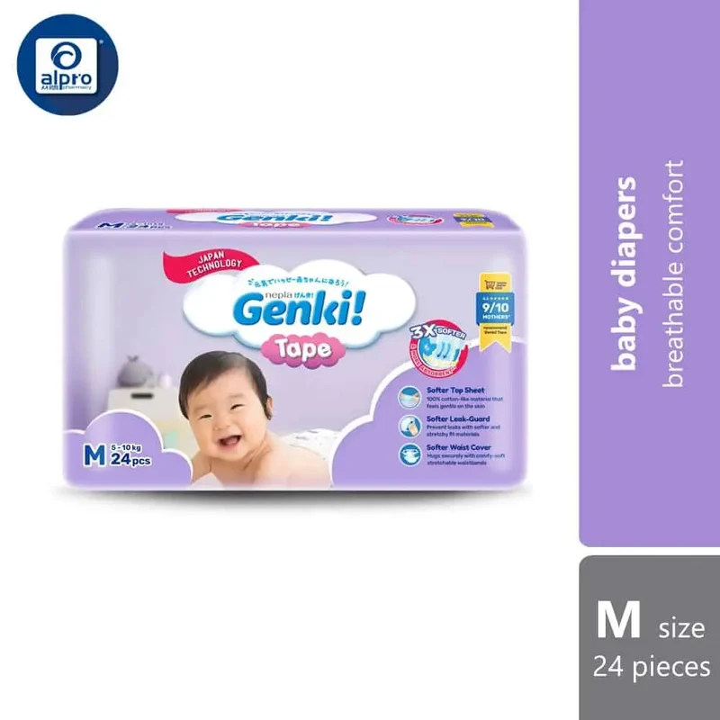 Genki Tape Regular | Maximum Absorbent Core