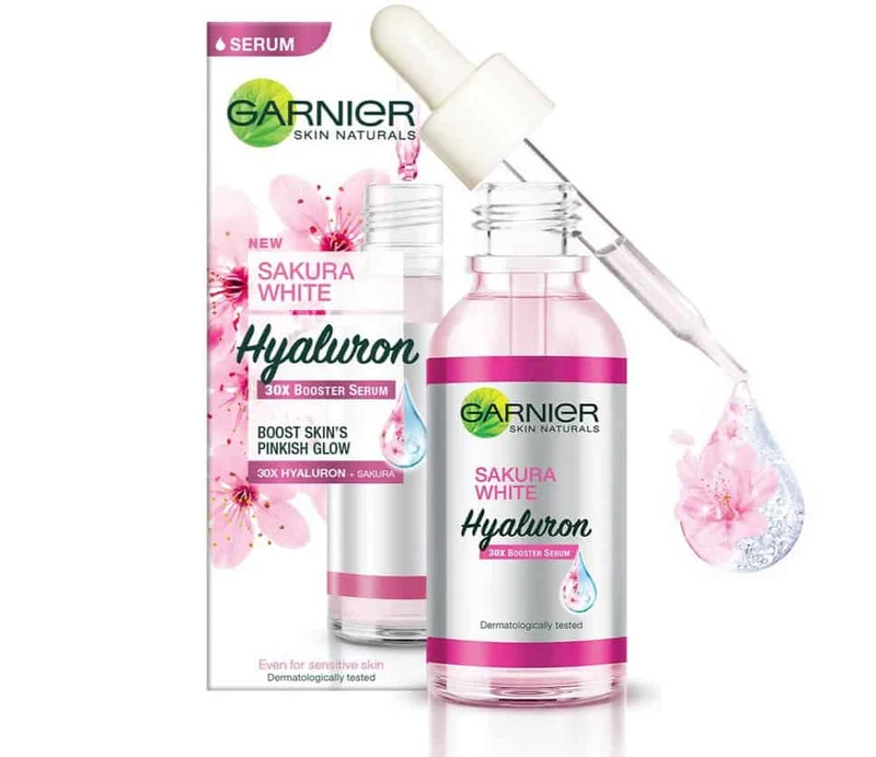 Garnier Sakura White Pinkish Booster Serum 30ml | Hydrate and Brighten
