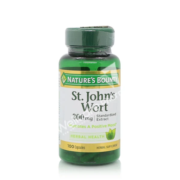Natures Bounty St.Johns Wort 300mg Capsules 100'S
