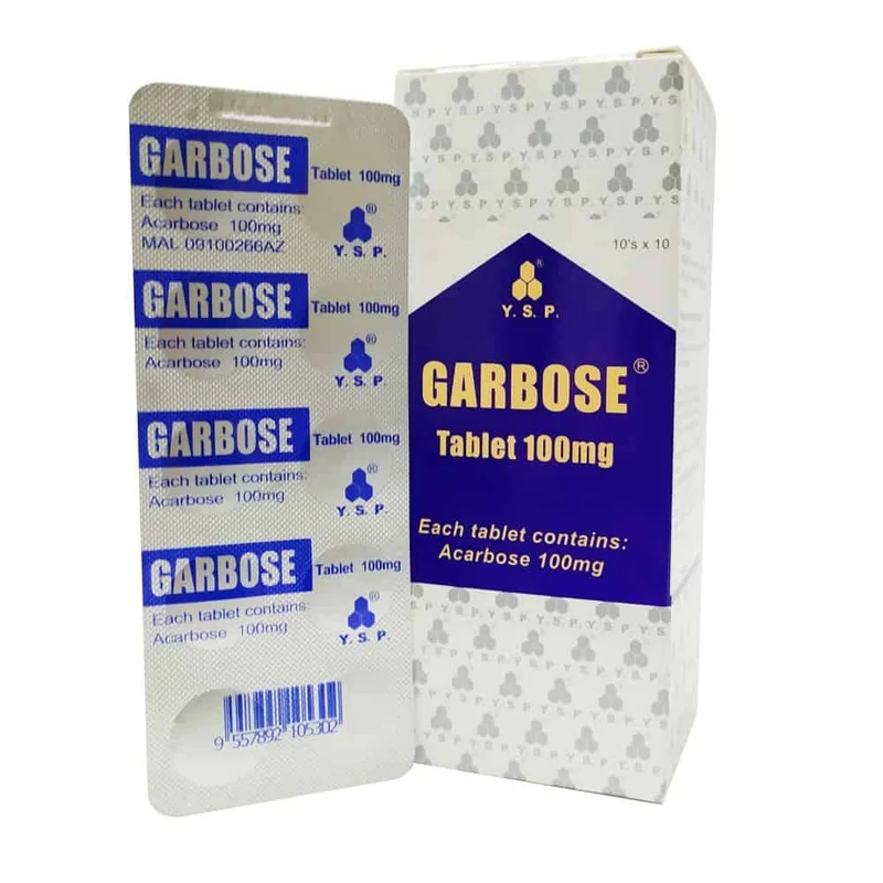 Garbose 100mg 10x10s