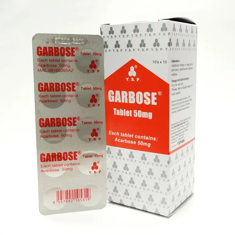 GARBOSE 50MG 100S