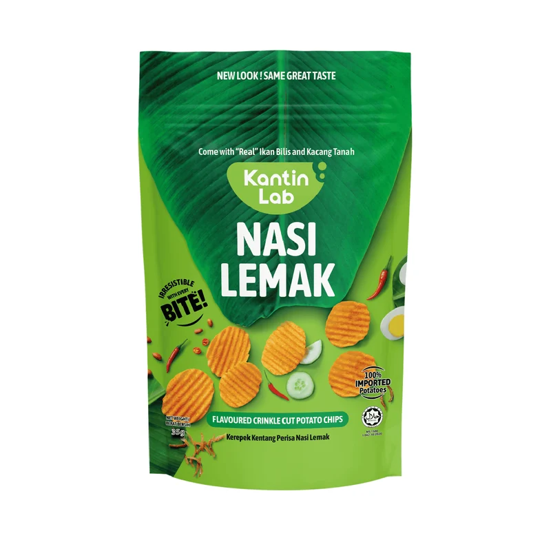 Kantin Lab Potato Chips Nasi Lemak 35g