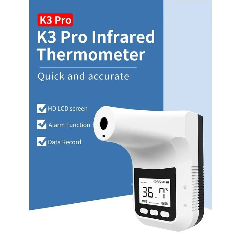 K3 Pro Advanced Infrared Hands Free Thermometer With Tripod Set
