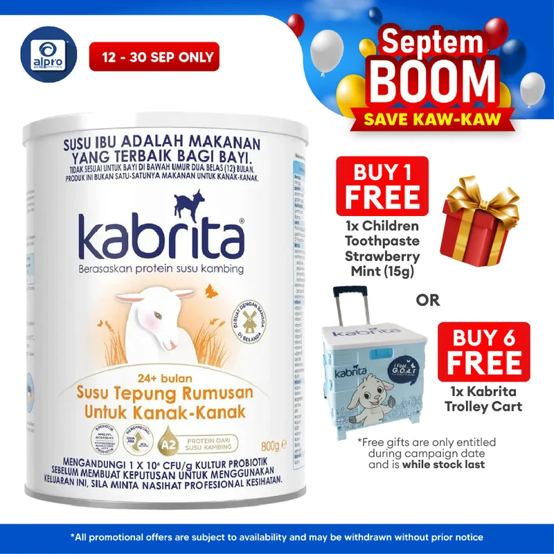 Kabrita Goat's Milk Children Formula (24 Months) 800g | Goat’s Milk Protein Based Formula