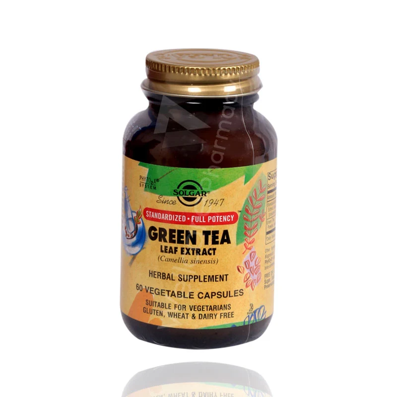 Solgar Green Tea Leaf Extract Capsules 60'S