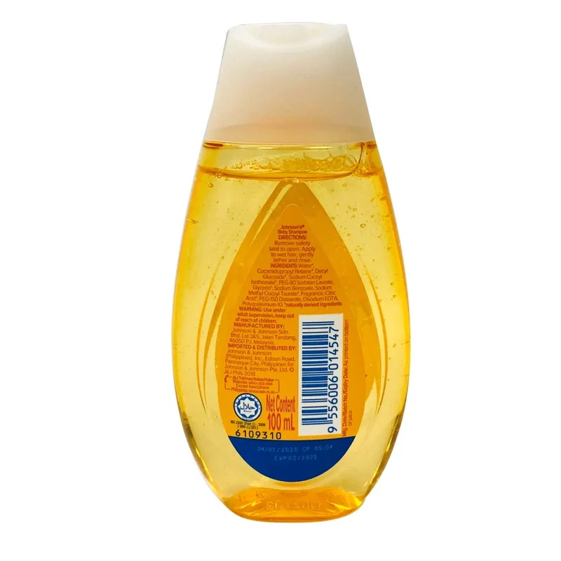 Johnsons Baby Shampoo 100ml (gold)
