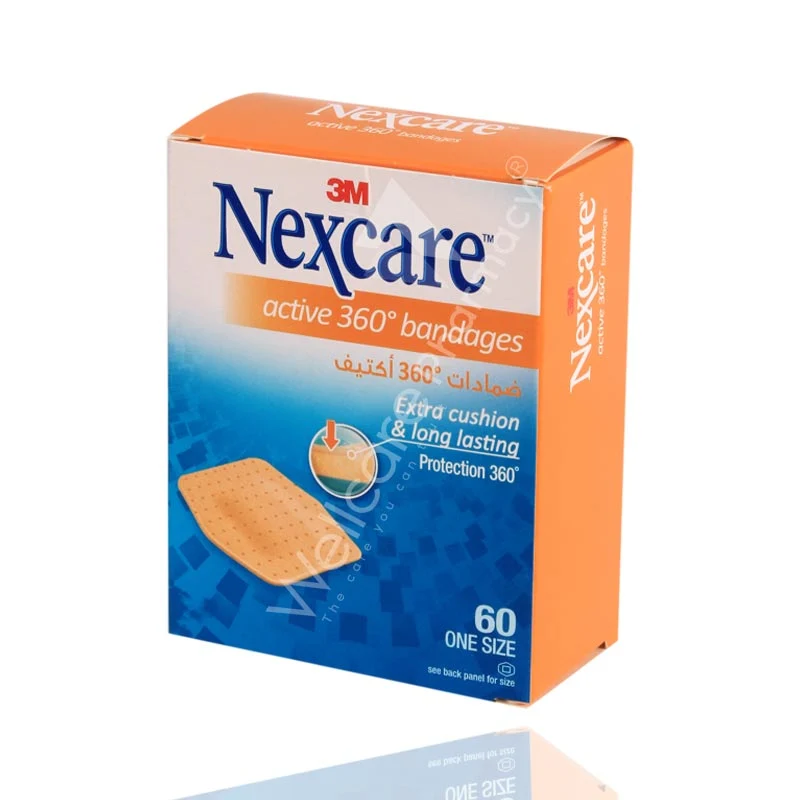 Nexcare Active 360 Degree Bandages 60'S