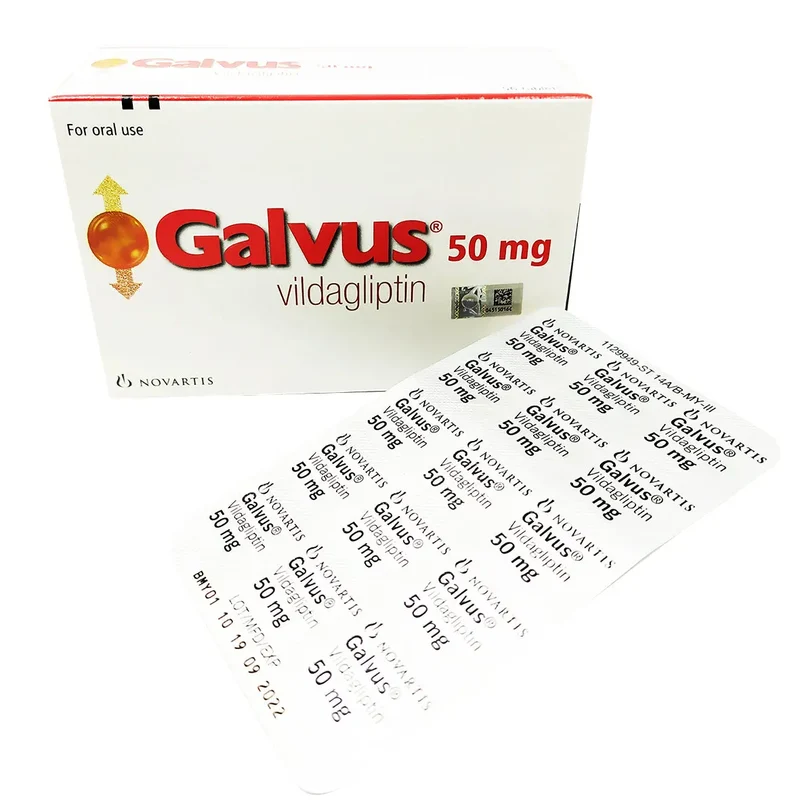 *GALVUS 50MG 14S