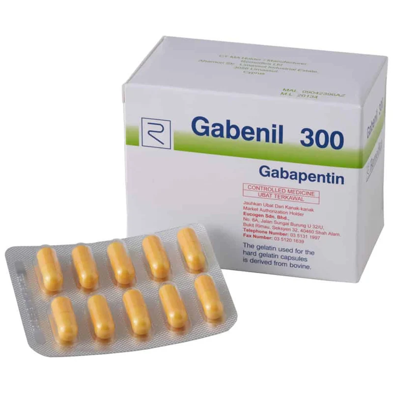 GABENIL 300MG CAPSULE 10S