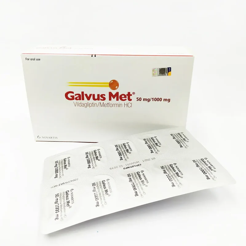 *GALVUS MET 50/1000MG 10S
