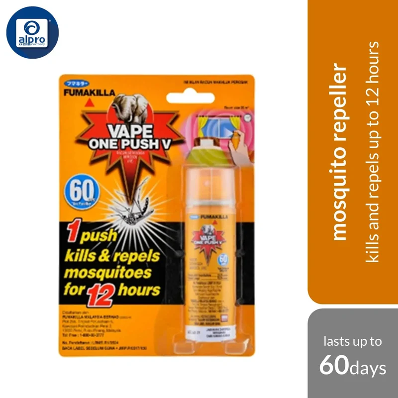 Fumakilla Vape One Push | 1 Push For 12 Hours Protection