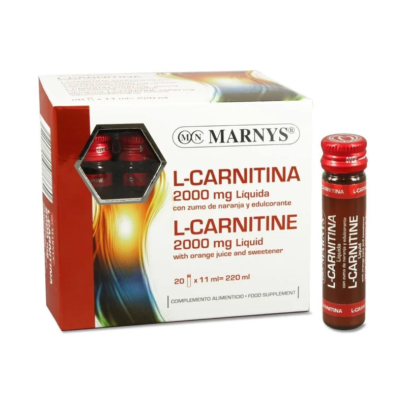 Marnys L-Carnitine 2000mg Liquid 20vials