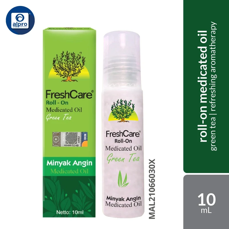 Fresh Care Roll On Green Tea 10ml