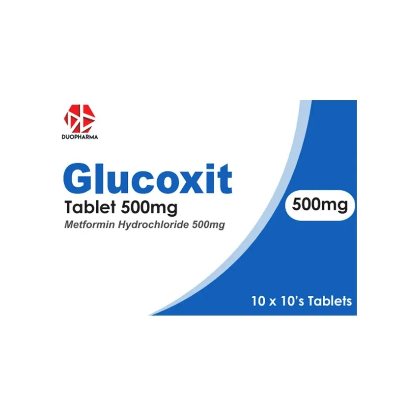 GLUCOXIT 500MG 10S
