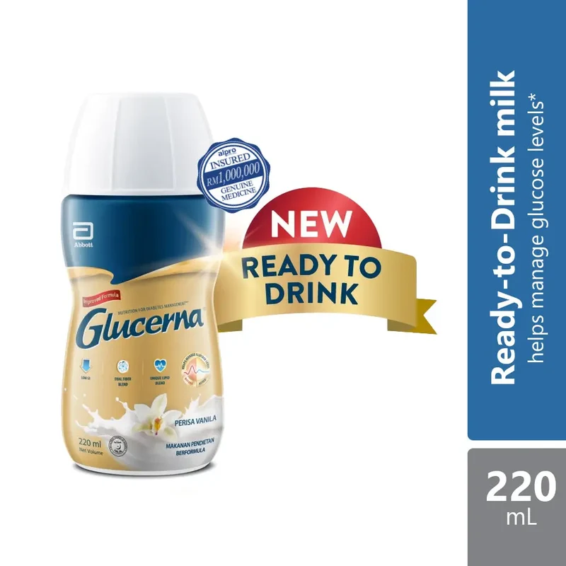 Glucerna Vanilla 220ml Ready to Drink