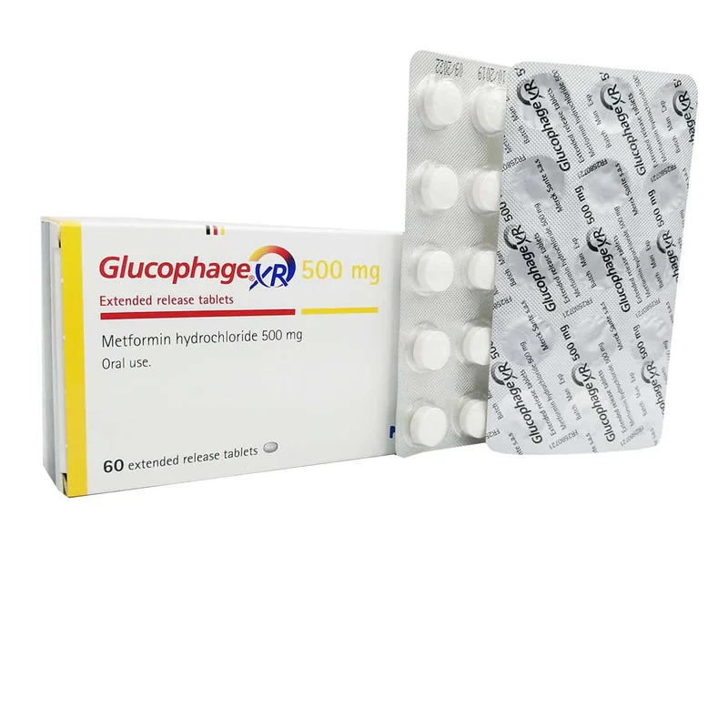 *GLUCOPHAGE XR 500MG 15S