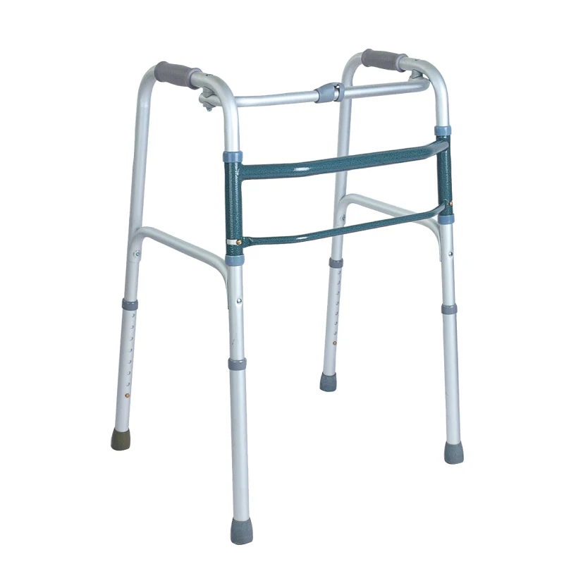 Caremax Aluminium One Button Adjustable Toeewalker 4 Legs